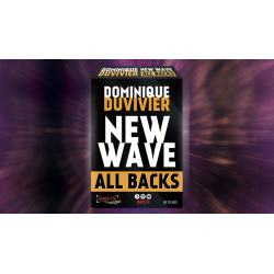 New Wave All Backs (Gimmicks and Online Instructions) by Dominique Duvivier - Trick wwww.magiedirecte.com