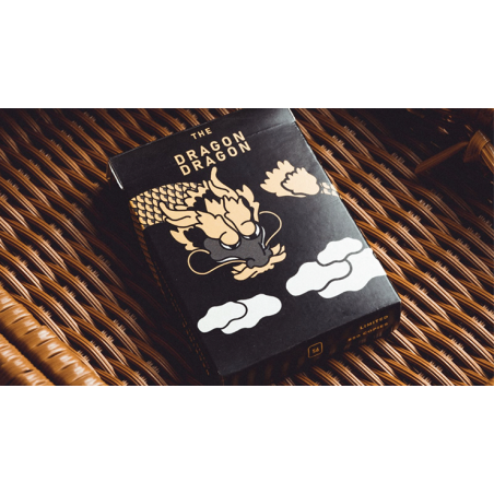 The Dragon (Black) Playing Cards wwww.magiedirecte.com