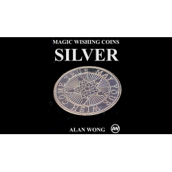 Magic Wishing Coins Silver (12 Coins) - Alan Wong wwww.magiedirecte.com