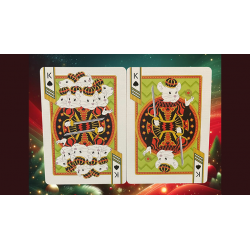 Bicycle Nutcracker (Red) Playing Cards wwww.magiedirecte.com