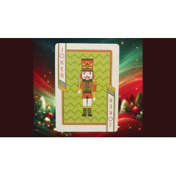 Bicycle Nutcracker (Red) Playing Cards wwww.magiedirecte.com