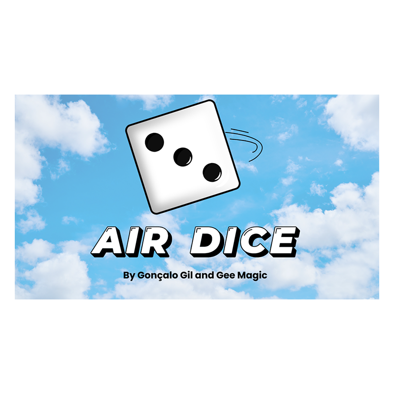 Air Dice created by Gonçalo Gil and Gee Magic - Trick wwww.magiedirecte.com