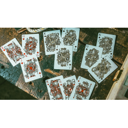 Red Seafarers Playing Cards by Joker and the Thief wwww.magiedirecte.com