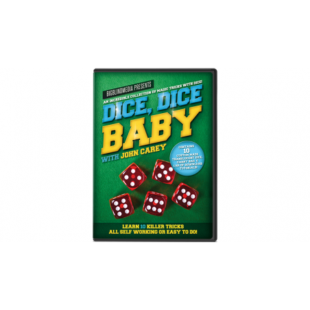 Dice, Dice Baby with John Carey (Props and Online Instructions) - Trick wwww.magiedirecte.com