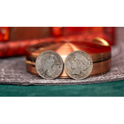 Mini Peace Dollar (Pack of 5 coins) by N2G wwww.magiedirecte.com