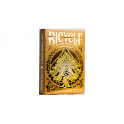 Bicycle Gold Dragon Playing Cards by US Playing Card Co wwww.magiedirecte.com