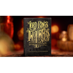 The Lord of the Rings - Two Towers Playing Cards (Gilded Edition) by Kings Wild wwww.magiedirecte.com