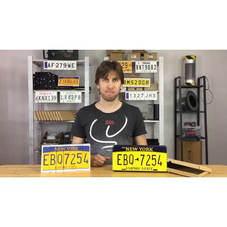 LICENSE PLATE PREDICTION - NEW YORK (Gimmicks and Online Instructions) by Martin Andersen - Trick wwww.magiedirecte.com