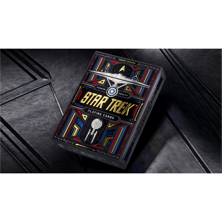 Star Trek Dark Edition (Black) Playing Cards by theory11 wwww.magiedirecte.com