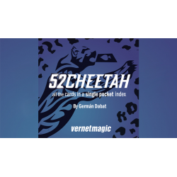 52 Cheetah (Gimmicks and Online Instructions) by Berman Dabat and Michel - Trick wwww.magiedirecte.com