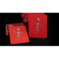 FULTON'S October Red Edition Playing Cards wwww.magiedirecte.com