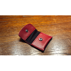 The Cowhide Coin Wallet (Red) - Bacon Magic wwww.magiedirecte.com