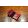 The Cowhide Coin Wallet (Red) by Bacon Magic - Trick wwww.magiedirecte.com