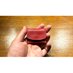 The Cowhide Coin Wallet (Red) - Bacon Magic wwww.magiedirecte.com