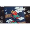 The Dragon (Blue Gilded) Playing Cards wwww.magiedirecte.com