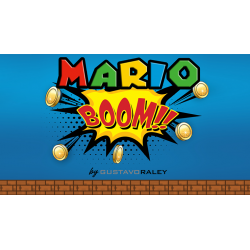 MARIO BOOM (Gimmicks and Online Instructions) by Gustavo Raley - Trick wwww.magiedirecte.com