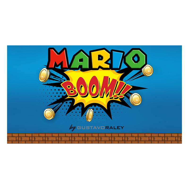 MARIO BOOM (Gimmicks and Online Instructions) by Gustavo Raley - Trick wwww.magiedirecte.com