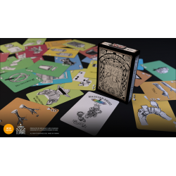 Magician Knows Playing Cards V1 (Color) by 808 Magic and Alan Wong wwww.magiedirecte.com