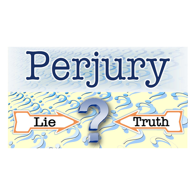 Perjury by Paul Carnazzo - Trick wwww.magiedirecte.com