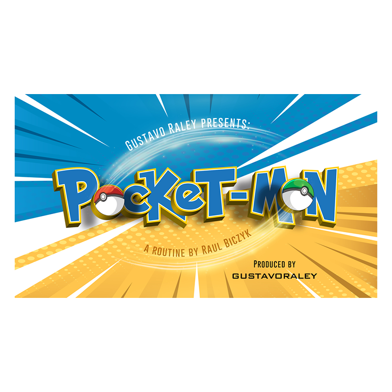 POCKETMON (Gimmicks and Online Instructions) by Gustavo Raley - Trick wwww.magiedirecte.com