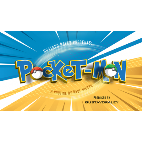 POCKETMON (Gimmicks and Online Instructions) by Gustavo Raley - Trick wwww.magiedirecte.com