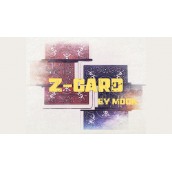 Z-Card BLUE - MOON wwww.magiedirecte.com