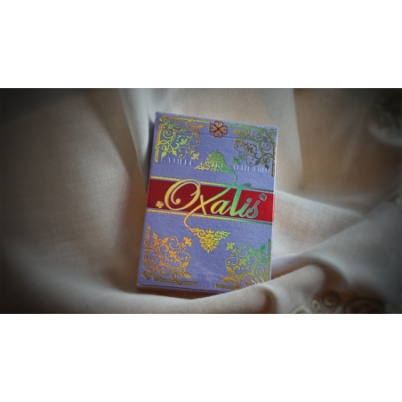 Oxalis V3 Purple Holo Special Edition Playing Cards wwww.magiedirecte.com