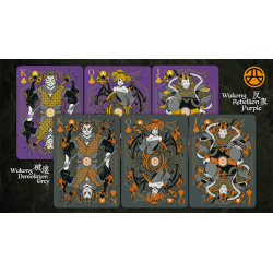 Bicycle Bull Demon King (Rebellion Purple) Playing Cards wwww.magiedirecte.com