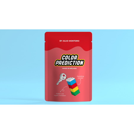 COLOR PREDICTION (Gimmicks and Online Instructions) by Julio Montoro - Trick wwww.magiedirecte.com