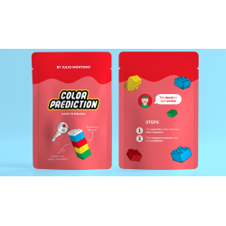 COLOR PREDICTION (Gimmicks and Online Instructions) by Julio Montoro - Trick wwww.magiedirecte.com