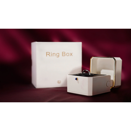 Magic Ring Box (White) by TCC - Trick wwww.magiedirecte.com