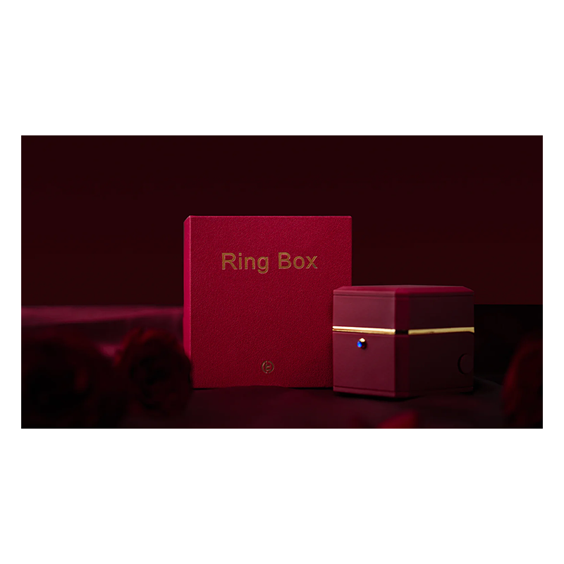 Magic Ring Box (Red) by TCC - Trick wwww.magiedirecte.com