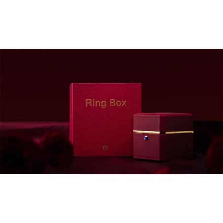 Magic Ring Box (Red) by TCC - Trick wwww.magiedirecte.com