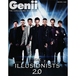 Genii Magazine "The Illusionists 2.0"  June 2014 wwww.magiedirecte.com