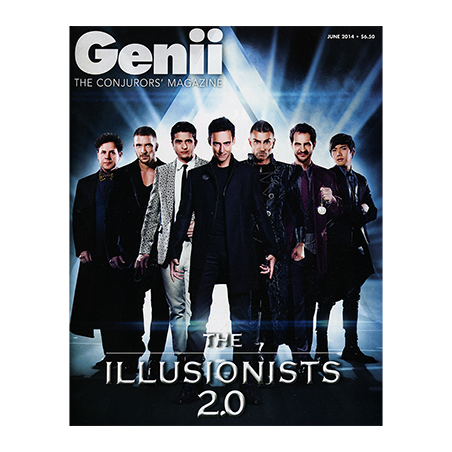 Genii Magazine "The Illusionists 2.0"  June 2014 - Book wwww.magiedirecte.com