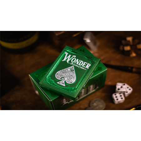 Emerald Wonder Playing Cards wwww.magiedirecte.com