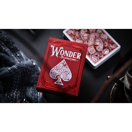 Scarlet Wonder Playing Cards wwww.magiedirecte.com