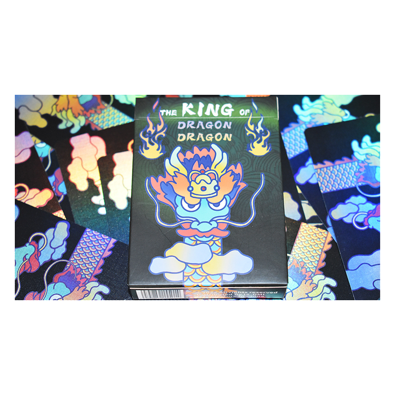 The King of Dragon (Holographic) Playing Cards wwww.magiedirecte.com