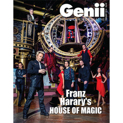 Genii Magazine "Franz Harary: House of Magic" February 2016 - Book wwww.magiedirecte.com