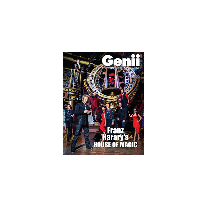 Genii Magazine "Franz Harary: House of Magic" February 2016 wwww.magiedirecte.com
