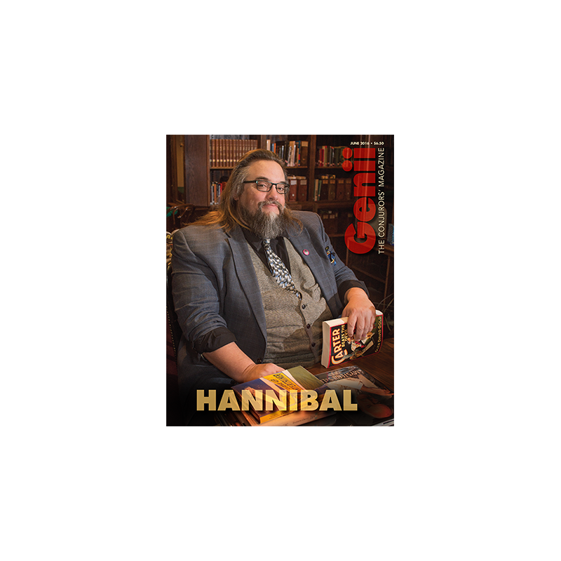 Genii Magazine "Hannibal" June 2016 - Book wwww.magiedirecte.com