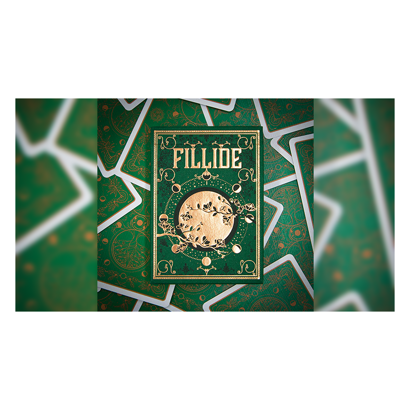 Fillide: A Sicilian Folk Tale Playing Cards V2 (Forest Green) by Jocu wwww.magiedirecte.com