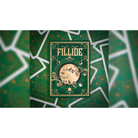 Fillide: A Sicilian Folk Tale Playing Cards V2 (Forest Green) by Jocu wwww.magiedirecte.com