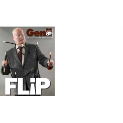 Genii Magazine "FLIP by Dustin Stinett" January 2017 - Book wwww.magiedirecte.com