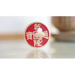 Chinese Coin with Prediction (Red 2C) - Trick wwww.magiedirecte.com