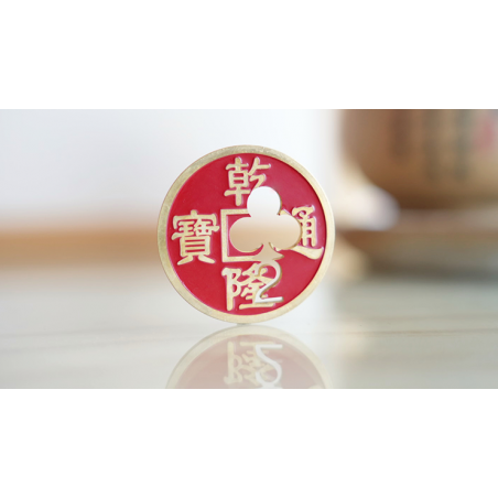 Chinese Coin with Prediction (Red 2C) wwww.magiedirecte.com