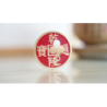 Chinese Coin with Prediction (Red 2C) - Trick wwww.magiedirecte.com