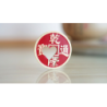 Chinese Coin with Prediction (Red 7H) - Trick wwww.magiedirecte.com