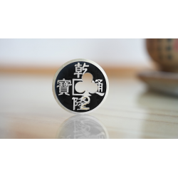 Chinese Coin with Prediction (Black 2C) by N2G wwww.magiedirecte.com