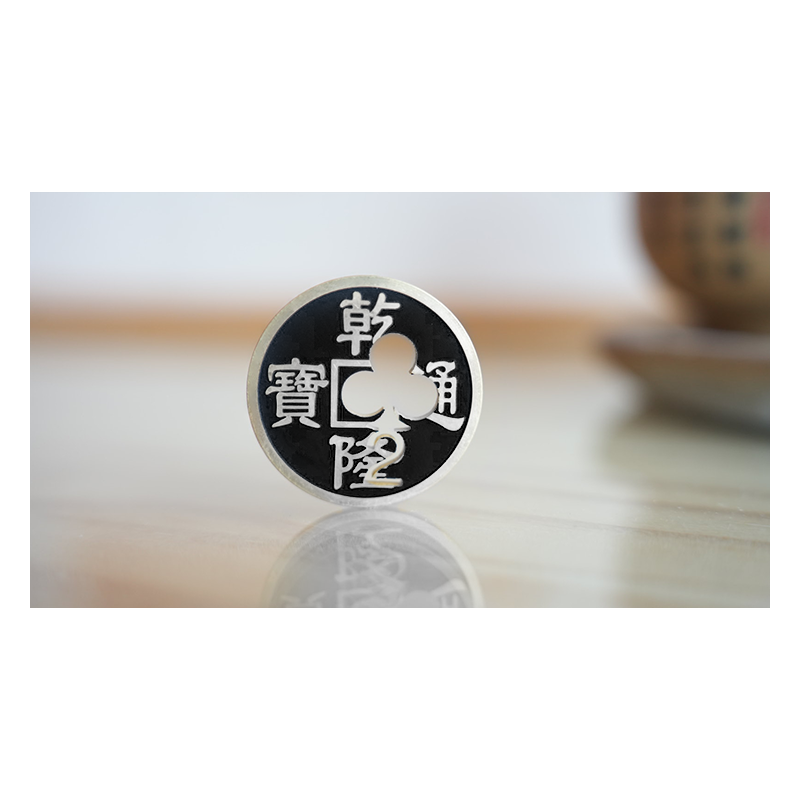 Chinese Coin with Prediction (Black 2C) - N2G wwww.magiedirecte.com